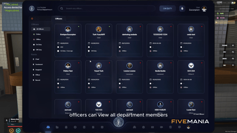 FIVEM Police MDT and Dispatch System | Comprehensive Law Enforcement Tool | Live Map, Dispatch Calls, Citizen & Case Management, Department Overview | Add-On | Optimized | Fivem Ready | High Quality, image 8