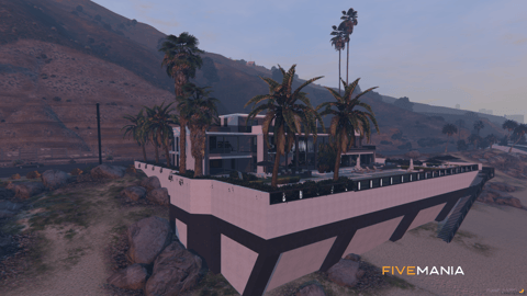 FIVEM Paradise Mansion | Luxury Modern Estate MLO | Interior & Exterior | Pool & Terrace | Add-On | Optimized | Fivem Ready | High Quality — image 22