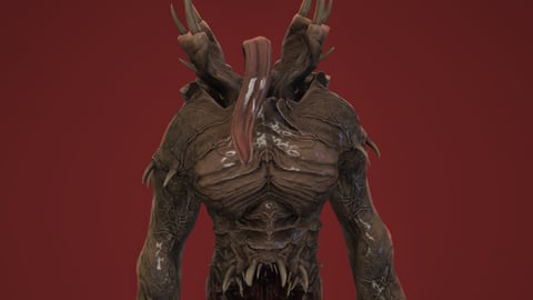 Necromutant | FiveM Male Ped | Mutant Monster Character | Multiple Outfits | Optimized & Fivem Ready [Add-On], image 4