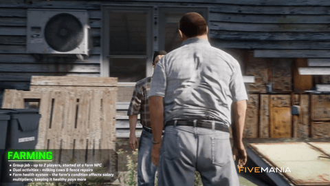 FIVEM Farming Job Script | Immersive Roleplay Activity | Group Job | Milking & Fence Repairs | Farm Health System | Open World Farming | Crop Growth | Add-On | Optimized | Fivem Ready | High Quality, image 2