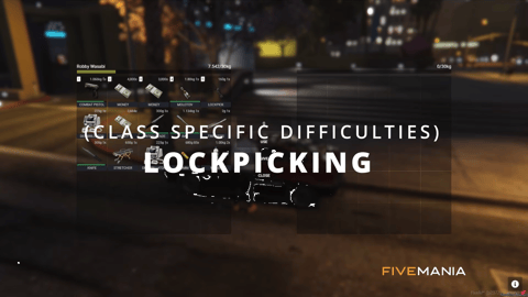FIVEM Car Lock | Advanced Vehicle Security & Crime Script | Hotwiring | Key Management | Ped Robbery | Add-On | Optimized | Fivem Ready | High Quality, image 8