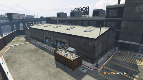 FIVEM Rust | Industrial Hideout MLO | Interior & Exterior | Pool Table | Add-On | Optimized | Fivem Ready | High Quality — image 4