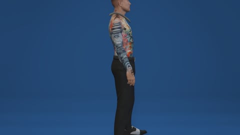 Alvarg Yakuzaboss | Male Ped | Multiple Outfits | Optimized & Fivem Ready [Add-On] — image 7