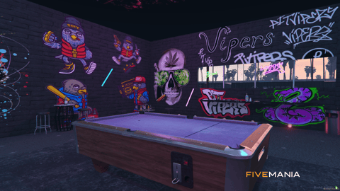 FIVEM Liquors Bar | Vibrant Bar MLO | Interior & Exterior | Custom Props | Neon Lighting | Add-On | Optimized | Fivem Ready | High Quality — image 7