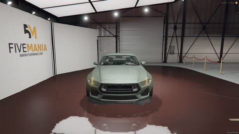 FIVEM Ford Mustang GT | Realistic Sports Car [Badged] Add-On | Working Lights | Custom Wheels | Tuning Parts | Add-On | Optimized | Fivem Ready | High Quality, image 4