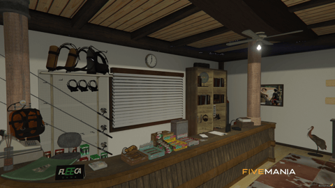 FIVEM Stream Shop | Lakeside Water Sports MLO | Interior & Exterior | Locker Room & Office | Add-On | Optimized | Fivem Ready | High Quality — image 6