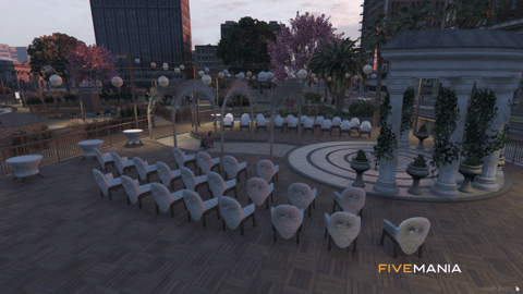 FIVEM Legion V4 | Multi-Purpose City Square MLO | Wedding Venue | Outdoor Amphitheater | Landscaping | Add-On | Optimized | Fivem Ready | High Quality — image 15