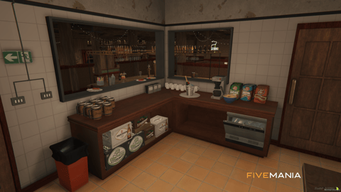 FIVEM Paleto Stags | Rustic Store & Bar MLO | Interior & Exterior | Wine Cellar | Bar Area | Storefront | Add-On | Optimized | Fivem Ready | High Quality — image 21