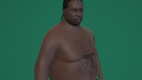 Fatdee | Male Ped | Multiple Outfits | Optimized & Fivem Ready [Add-On] — image 3