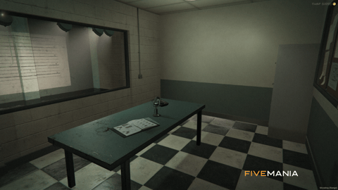 FIVEM Davis Sheriff Station | Detailed Police Station MLO | Interior & Exterior | Shooting Range | Jail Cells | Offices | Add-On | Optimized | Fivem Ready | High Quality — image 35