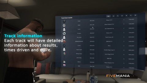FIVEM Racing Script | Comprehensive Race System | Custom UI | Race Creation | Leaderboards | Rewards | Add-On | Optimized | Fivem Ready | High Quality, image 16