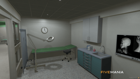 FIVEM Medical Center | Comprehensive Hospital MLO | Interior & Exterior | Multiple Departments | Waiting Areas | Gift Shop | Add-On | Optimized | Fivem Ready | High Quality — image 18
