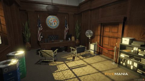 FIVEM City Hall Downtown | Grand Government MLO | Interior & Exterior | Add-On | Optimized | Fivem Ready | High Quality — image 19