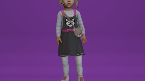 Riley | Female Ped | Multiple Outfits | Optimized & Fivem Ready [Add-On] — image 6