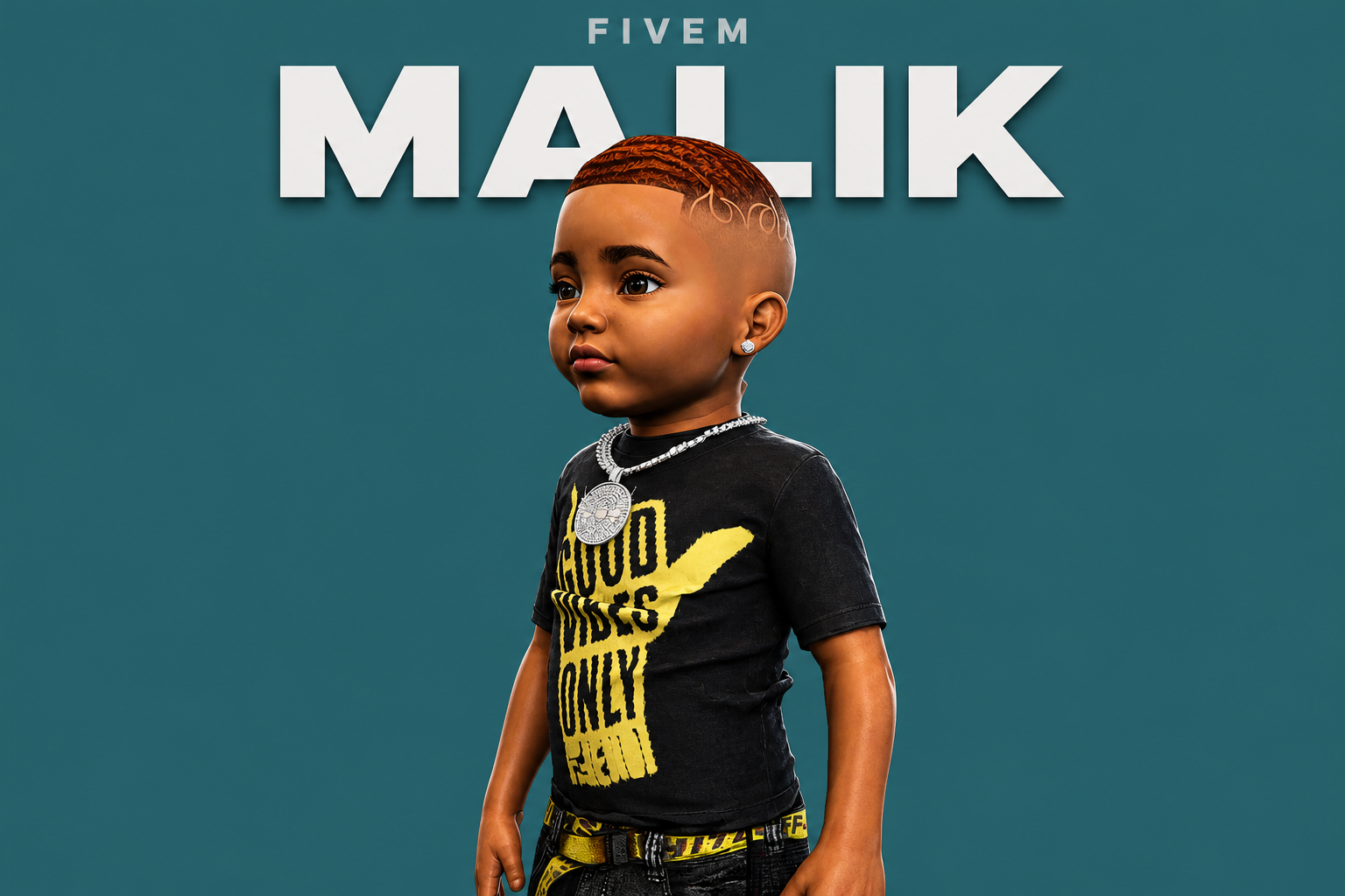 Malik | Male Ped | Optimized & Fivem Ready [Add-On]