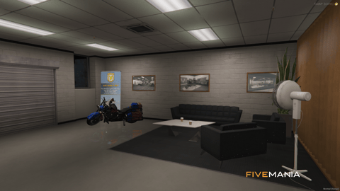 FIVEM Sanders Motorcycles | Full Service Motorcycle Dealership MLO | Interior & Exterior | Reception & Office | Workshop & Garage | Add-On | Optimized | Fivem Ready | High Quality — image 9