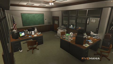 FIVEM Grapeseed Package | Multi-Location MLO Bundle | Police Station | Fast Food Diner | Rustic Office | Interior & Exterior | Add-On | Optimized | Fivem Ready | High Quality — image 32