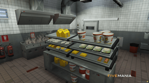 FIVEM Cluckin Bell Rockford Plaza | Fast Food Restaurant MLO | Interior & Exterior | Custom Props | Lore Friendly | Add-On | Optimized | Fivem Ready | High Quality — image 11