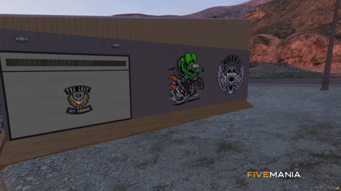 FIVEM Lost Mc River Club | Exclusive Biker Gang MLO | Interior & Exterior | Bar Area | Gym | Garage | Custom Textures | Add-On | Optimized | Fivem Ready | High Quality — image 4