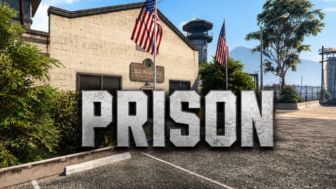 FIVEM Prison | Bolingbroke Penitentiary MLO | Interior & Exterior | Add-On | Optimized | Fivem Ready | High Quality cover