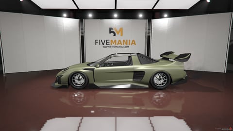 FIVEM Acura NSX Custom | Realistic Sports Car [Unbadged] Add-On | Widebody Kit | Custom Lights | Performance Tuning | Optimized | Fivem Ready | High Quality, image 6