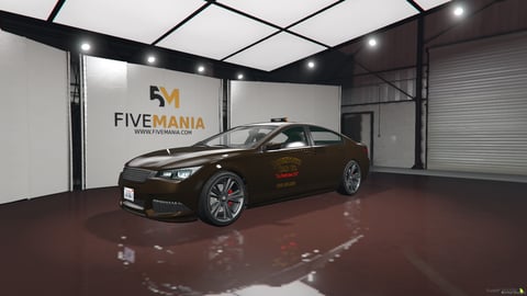 FIVEM BMW 7 Series | Lore Friendly Taxi Sedan Add-On | Liveries | Working Lights | Optimized Interior | Add-On | Optimized | Fivem Ready | High Quality, image 3