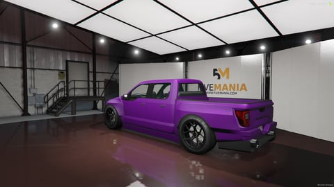 FIVEM Cara1 | Custom Pickup Truck [Unbadged] Add-On | Custom Bodykit | Performance Wheels | Interior & Exterior | Add-On | Optimized | Fivem Ready | High Quality, image 8
