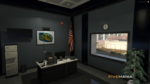 FIVEM Mission Row Pd | Detailed Police Station MLO | Interior & Exterior | Custom Props | Lore Friendly | Add-On | Optimized | Fivem Ready | High Quality — image 14