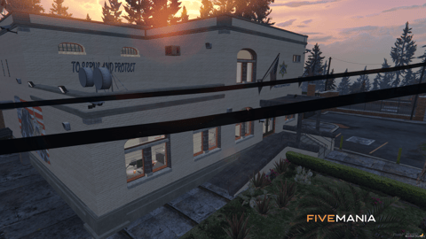 FIVEM Sherif Department V2 | Lore-Friendly Sheriff Department MLO | Interior & Exterior | Custom Props | Add-On | Optimized | Fivem Ready | High Quality — image 3