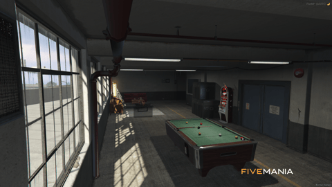 FIVEM Rust | Industrial Hideout MLO | Interior & Exterior | Pool Table | Add-On | Optimized | Fivem Ready | High Quality — image 9