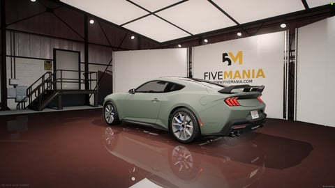 FIVEM 24mustdh | Realistic Sports Car [Unbadged] Add-On | Custom Wheels | Spoiler | Custom Hood | Interior | Add-On | Optimized | Fivem Ready | High Quality — image 8