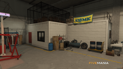 FIVEM Tuner Shop | Custom Mechanic & Tuning MLO | Interior & Exterior | Reception Area | Bar Area | Garage Bays | Add-On | Optimized | Fivem Ready | High Quality — image 15