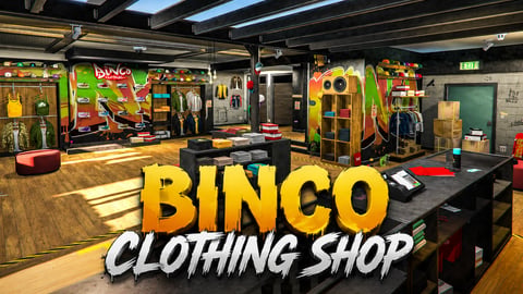 FIVEM Binco Clothing Shop | Custom Clothing Store MLO | Interior & Exterior | Modern Design | Optimized | Add-On | Fivem Ready | High Quality cover