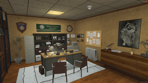 FIVEM Mrpd V2 | Enhanced Police Station MLO | Interior & Exterior | Offices & Interrogation Rooms | Optimized | Add-On | Fivem Ready | High Quality — image 12