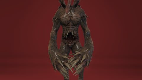 Necromutant | FiveM Male Ped | Mutant Monster Character | Multiple Outfits | Optimized & Fivem Ready [Add-On], image 5