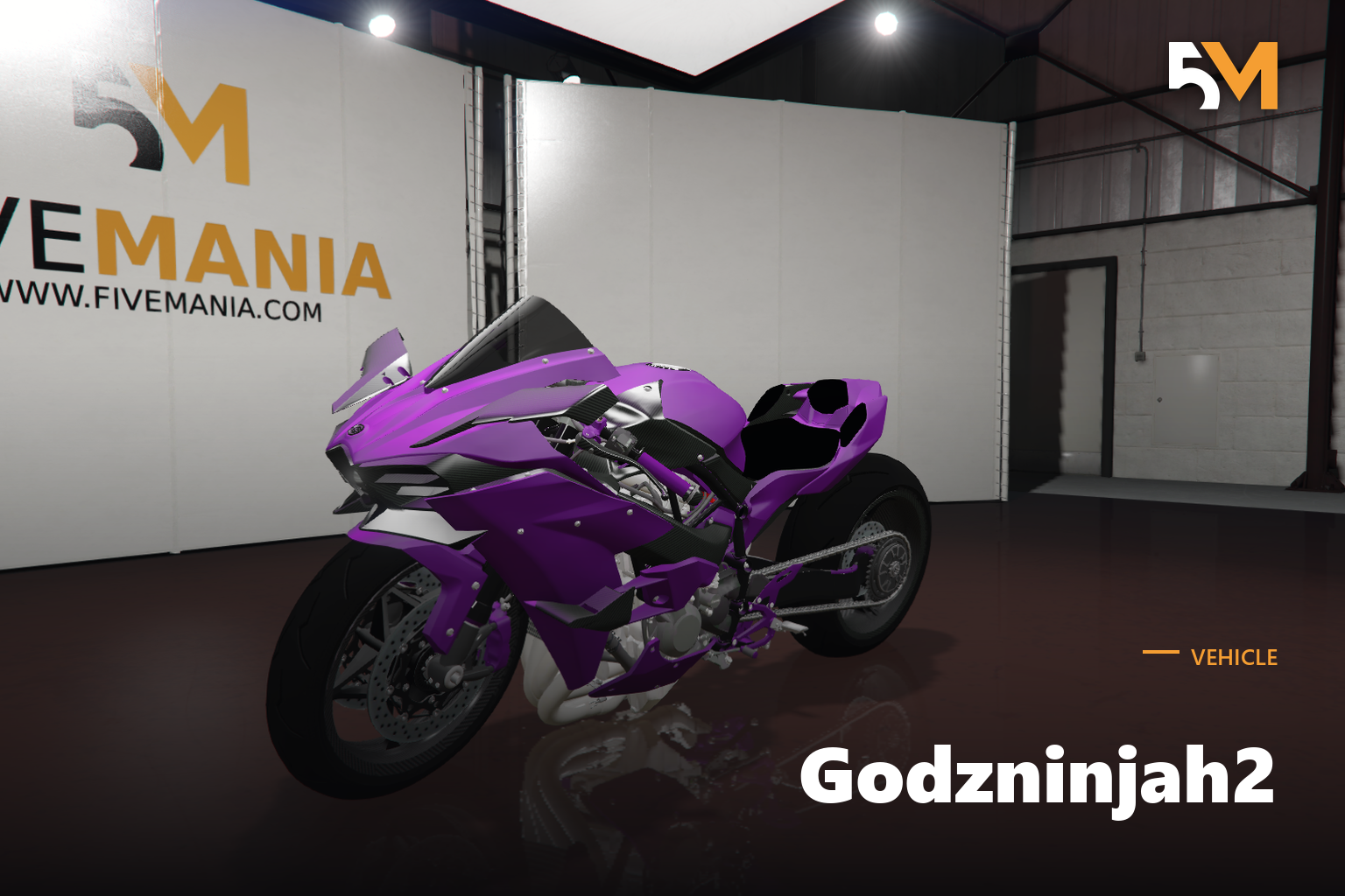 FIVEM Godzninjah2 | Realistic Motorcycle [Add-On] | Optimized | Fivem Ready | High Quality