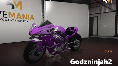 FIVEM Godzninjah2 | Realistic Motorcycle [Add-On] | Optimized | Fivem Ready | High Quality cover