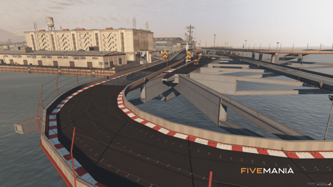 FIVEM The Port Race Truck | Dynamic Race Track MLO | Multiple Layouts | Add-On | Optimized | Fivem Ready | High Quality — image 3