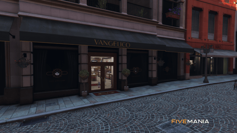 FIVEM Vangelico Reworked | Luxury Jewelry Store MLO | Interior & Exterior | Custom Props | Add-On | Optimized | Fivem Ready | High Quality — image 2