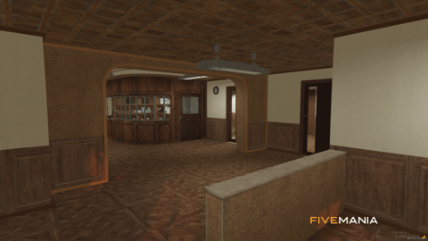 FIVEM Paleto Bay Fire Station | Detailed Fire Department MLO | Interior & Exterior | Garage Bays | Office & Common Areas | Add-On | Optimized | Fivem Ready | High Quality — image 7