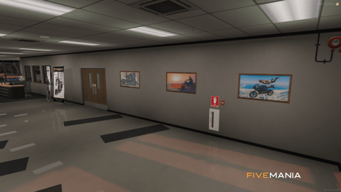 FIVEM Sanders Motorcycles | Full Service Motorcycle Dealership MLO | Interior & Exterior | Reception & Office | Workshop & Garage | Add-On | Optimized | Fivem Ready | High Quality — image 5