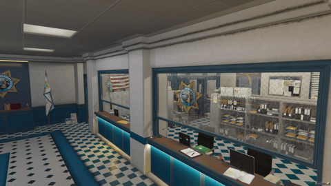 FIVEM Sahp Department | San Andreas Highway Patrol MLO | Interior & Exterior | Add-On | Optimized | Fivem Ready | High Quality — image 9