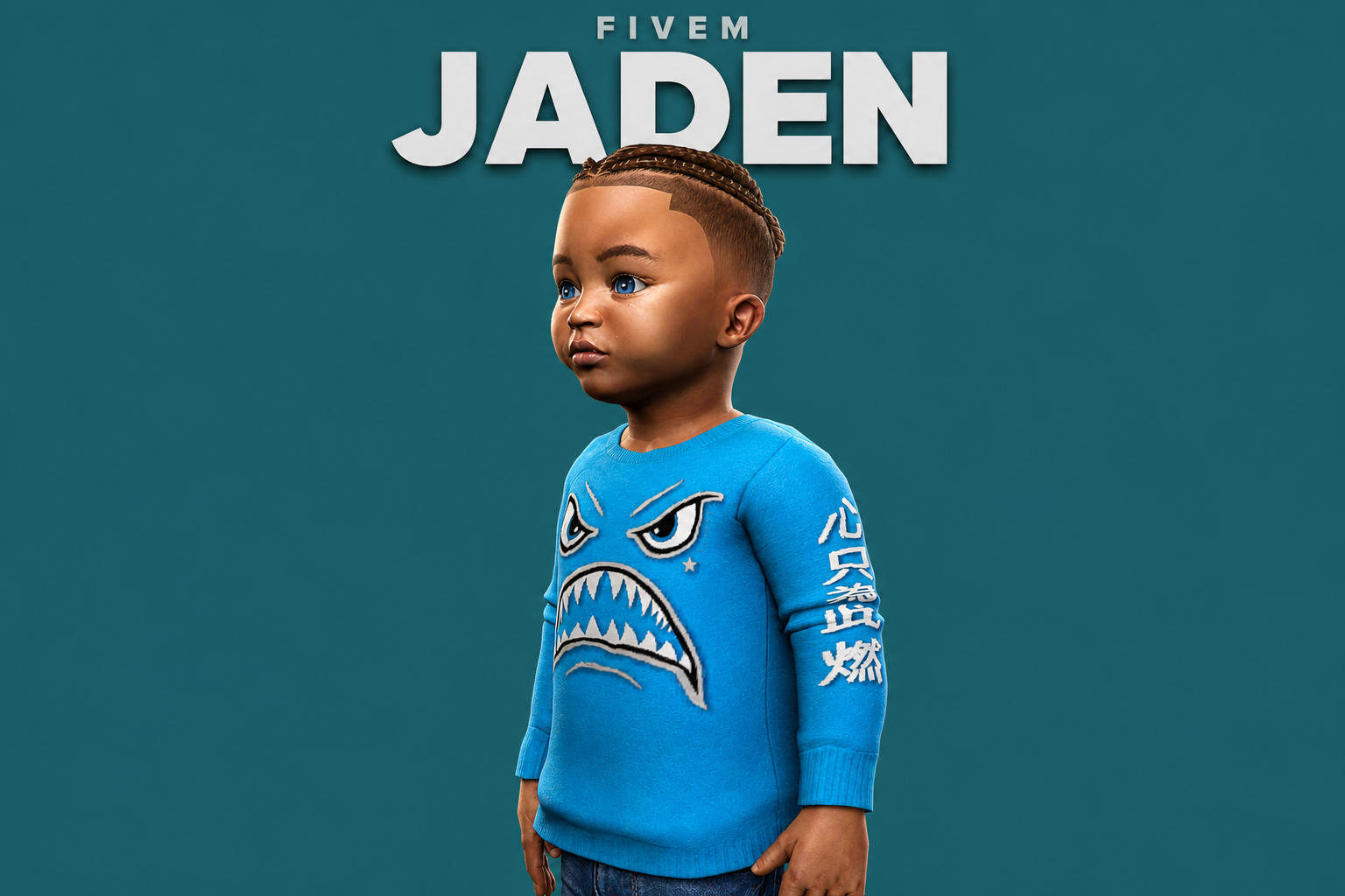 Jaden | Male Ped | Optimized & Fivem Ready [Add-On]