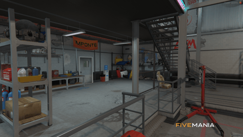 FIVEM Los Santos Customs | Detailed Auto Repair MLO | Interior & Exterior | Custom Props | Tuning Bays | Lounge Area | Add-On | Optimized | Fivem Ready | High Quality — image 7