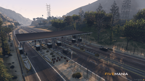 FIVEM Borders | Customs Checkpoint MLO | Interior & Exterior | Custom Props | Add-On | Optimized | Fivem Ready | High Quality — image 2