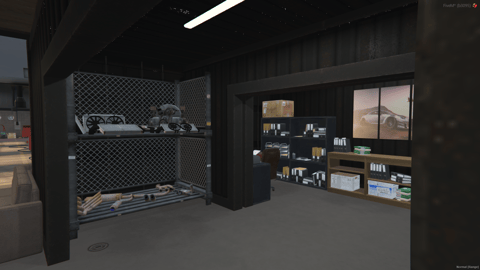 FIVEM Tunersshop Mechanic | Custom Mechanic Shop MLO | Interior & Exterior | Tuning Bays | Lounge Area | Office Space | Add-On | Optimized | Fivem Ready | High Quality — image 9