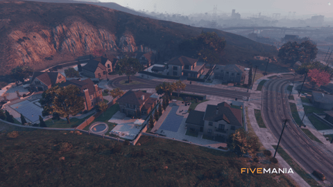 FIVEM Luxury Mirrorpark | Upscale Residential Area MLO | Multiple Mansions | Custom Landscaping | Pools & Garages | Interior & Exterior | Add-On | Optimized | Fivem Ready | High Quality — image 16