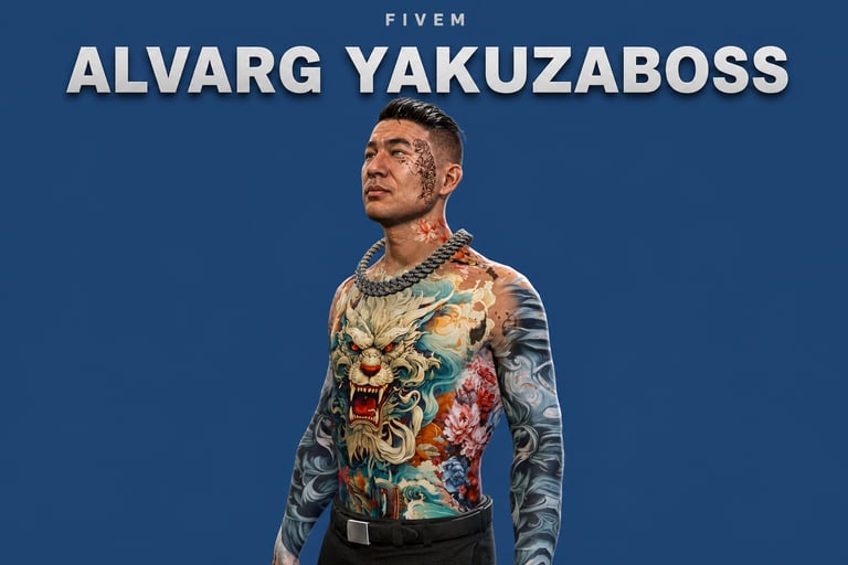 Alvarg Yakuzaboss, Male Ped