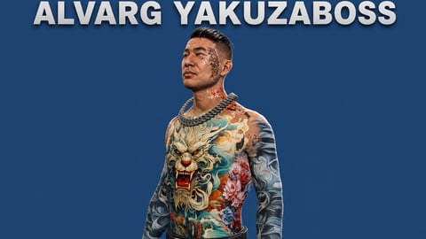 Alvarg Yakuzaboss | Male Ped | Multiple Outfits | Optimized & Fivem Ready [Add-On] cover