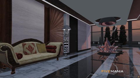 FIVEM Paradise Mansion | Luxury Modern Estate MLO | Interior & Exterior | Pool & Terrace | Add-On | Optimized | Fivem Ready | High Quality — image 21